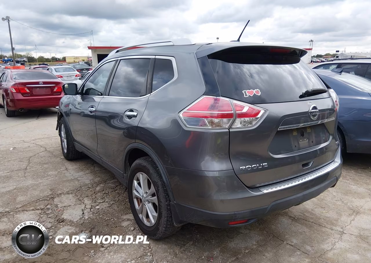 2016 Nissan Rogue Sv VIN:KNMAT2MT5GP644302 - 3