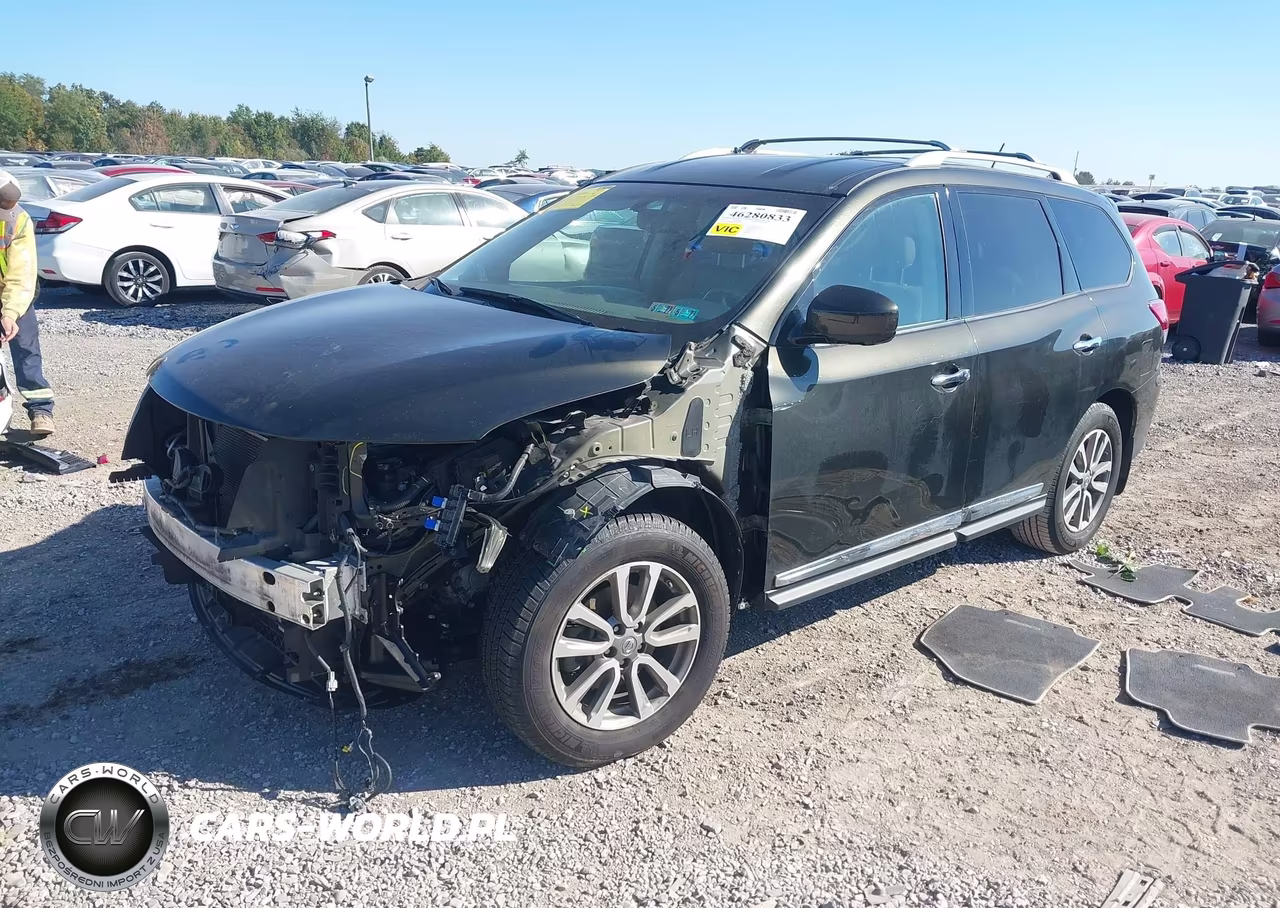 2015 Nissan Pathfinder Sl VIN:5N1AR2MM9FC688473 - 2