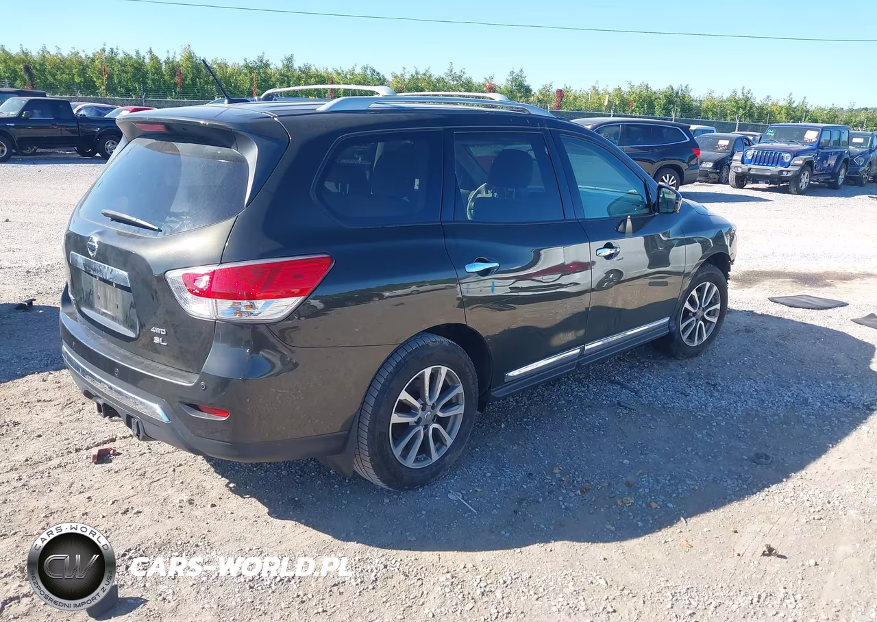 2015 Nissan Pathfinder Sl VIN:5N1AR2MM9FC688473 - 4
