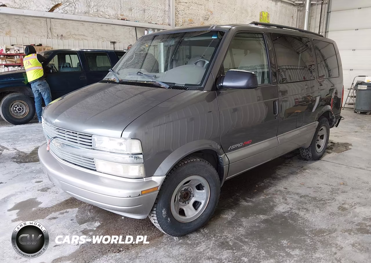 2001 Chevrolet Astro Ls VIN:1GNEL19W21B124715 - 2