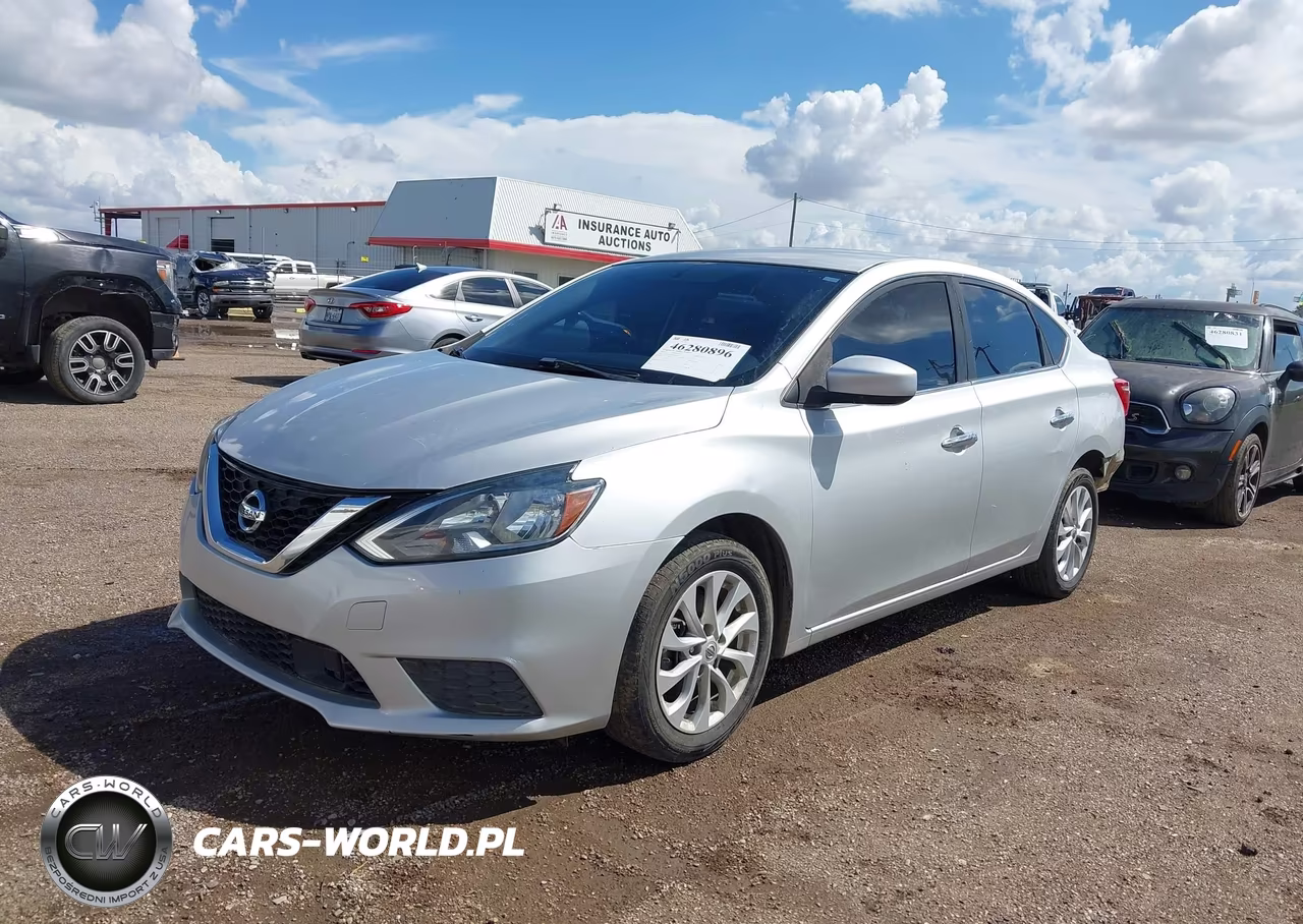 2019 Nissan Sentra Sv VIN:3N1AB7AP2KY436251 - 2