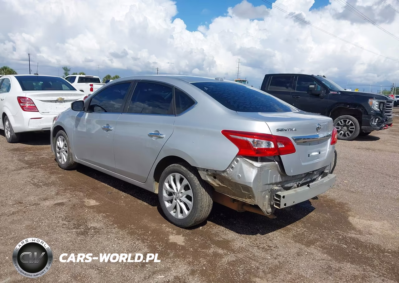 2019 Nissan Sentra Sv VIN:3N1AB7AP2KY436251 - 3