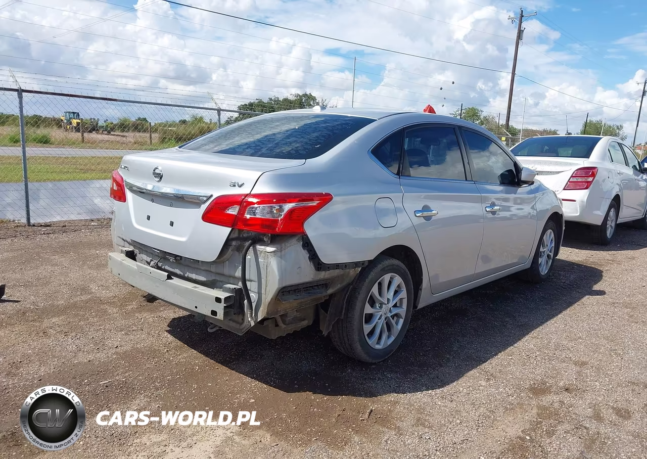 2019 Nissan Sentra Sv VIN:3N1AB7AP2KY436251 - 4
