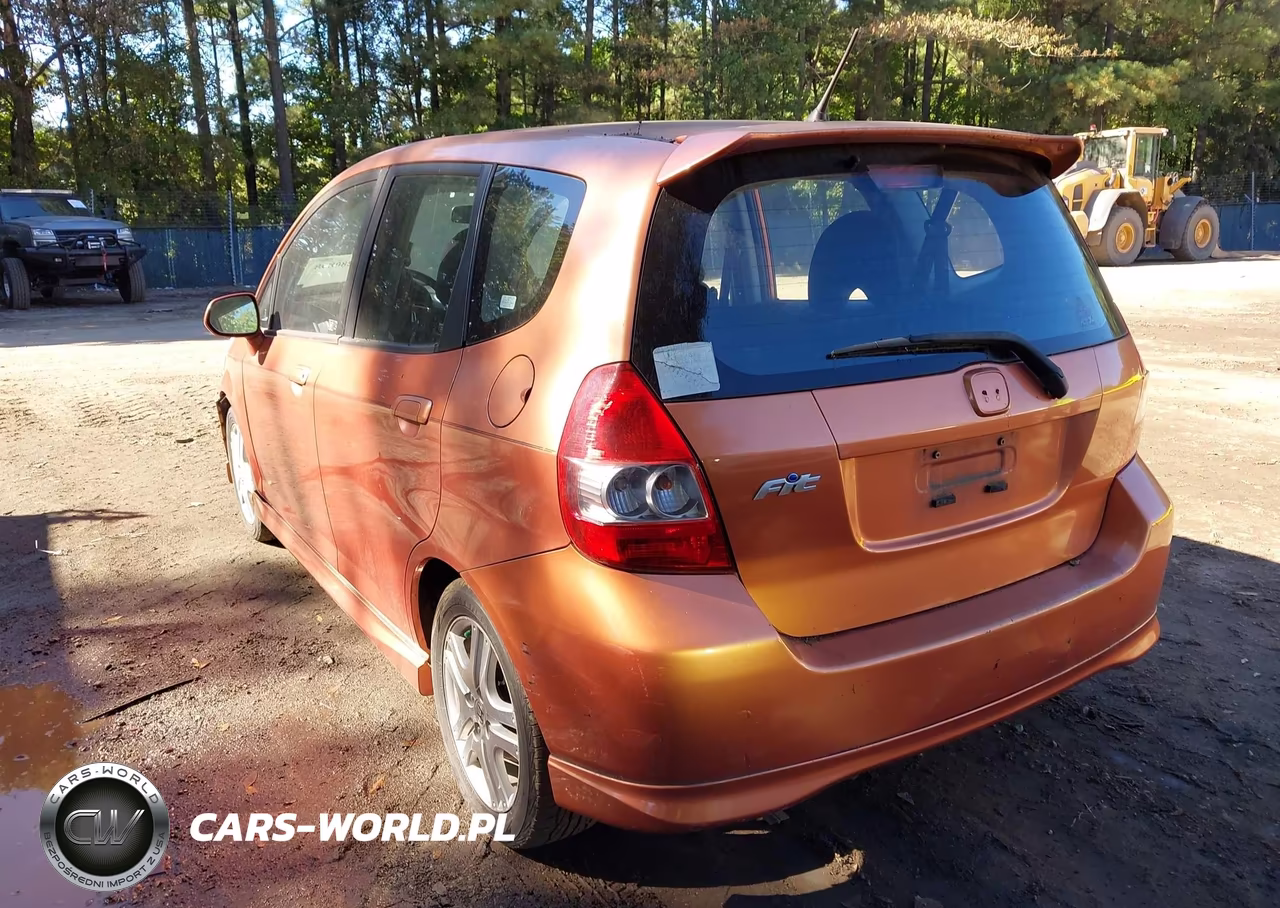 2007 Honda Fit Sport VIN:JHMGD37697S003250 - 3