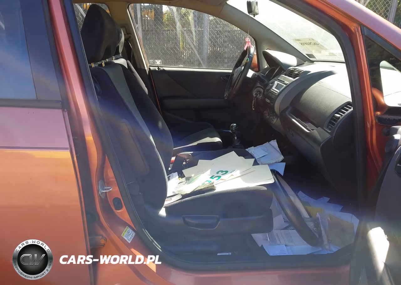 2007 Honda Fit Sport VIN:JHMGD37697S003250 - 5