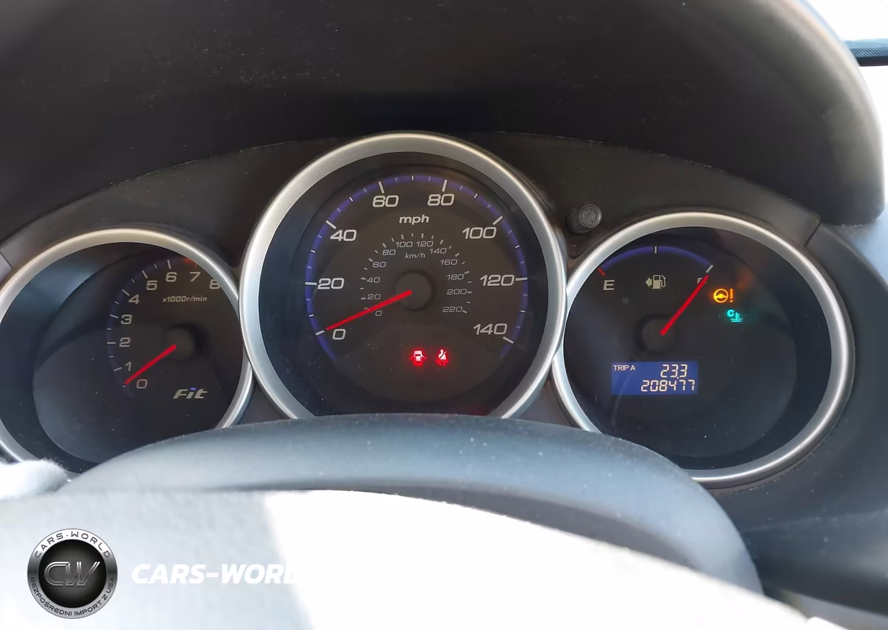 2007 Honda Fit Sport VIN:JHMGD37697S003250 - 7