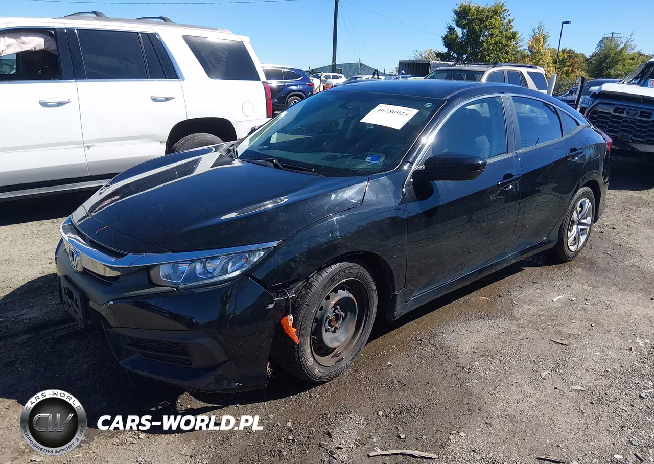 2016 Honda Civic Lx VIN:19XFC2F5XGE224779 - 2