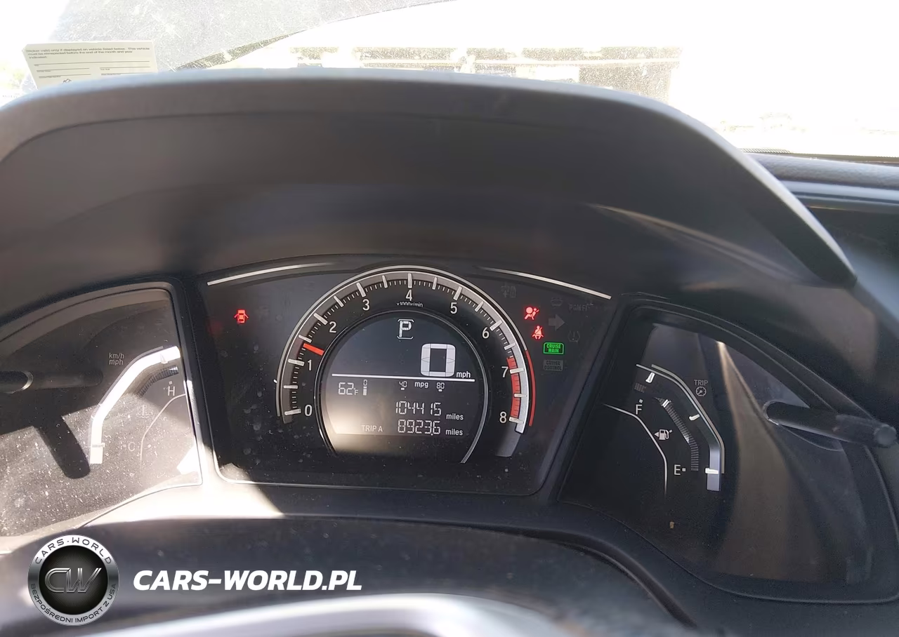 2016 Honda Civic Lx VIN:19XFC2F5XGE224779 - 7