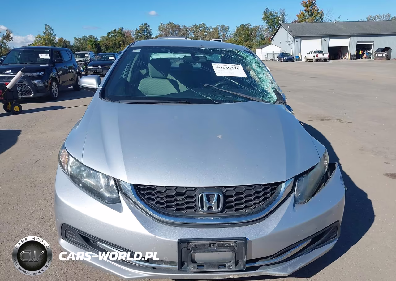 2014 Honda Civic Lx VIN:2HGFB2F55EH547451 - 13