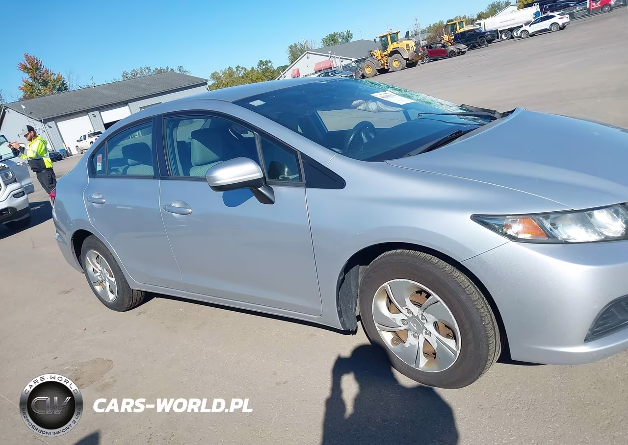 2014 Honda Civic Lx VIN:2HGFB2F55EH547451 - 14