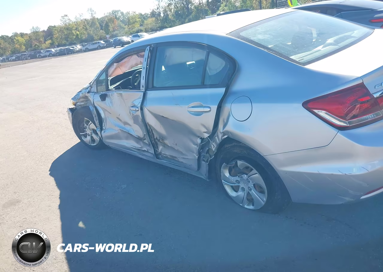 2014 Honda Civic Lx VIN:2HGFB2F55EH547451 - 15