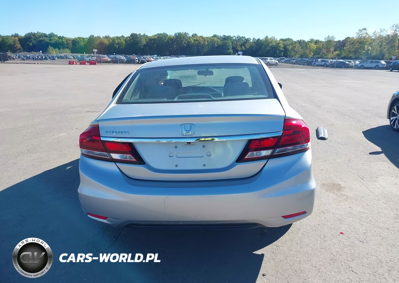 2014 Honda Civic Lx VIN:2HGFB2F55EH547451 - 17