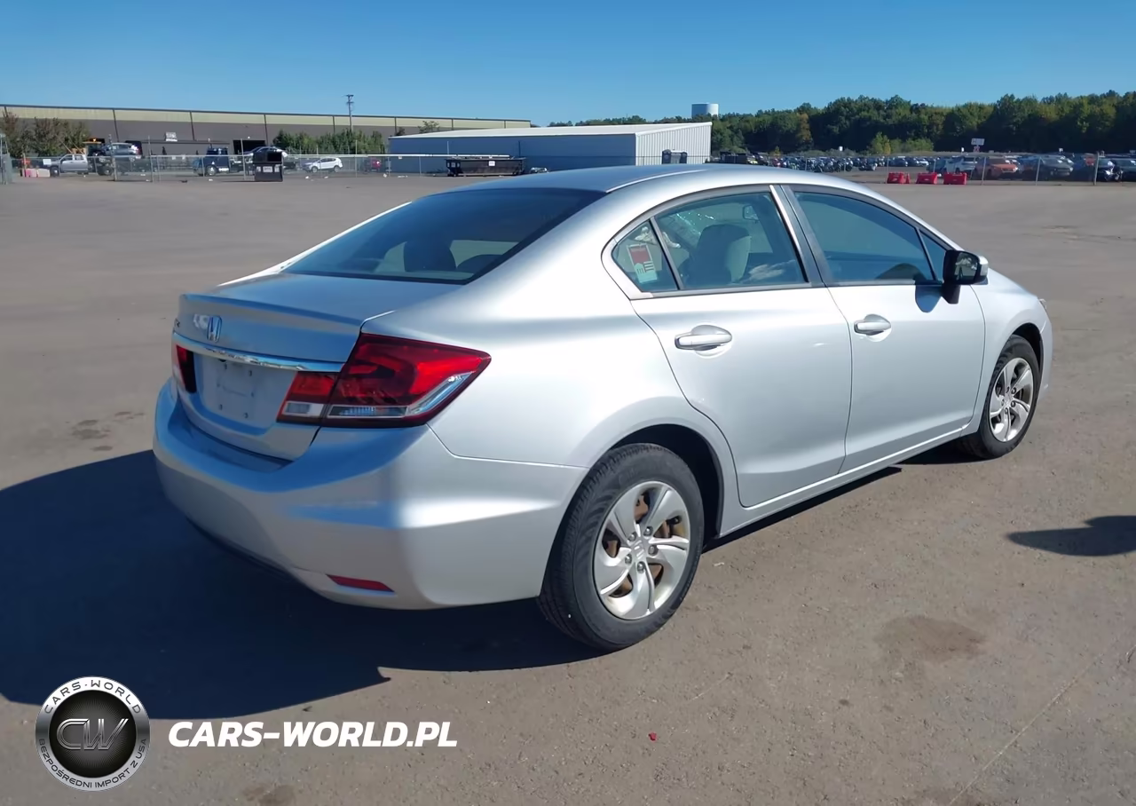 2014 Honda Civic Lx VIN:2HGFB2F55EH547451 - 4