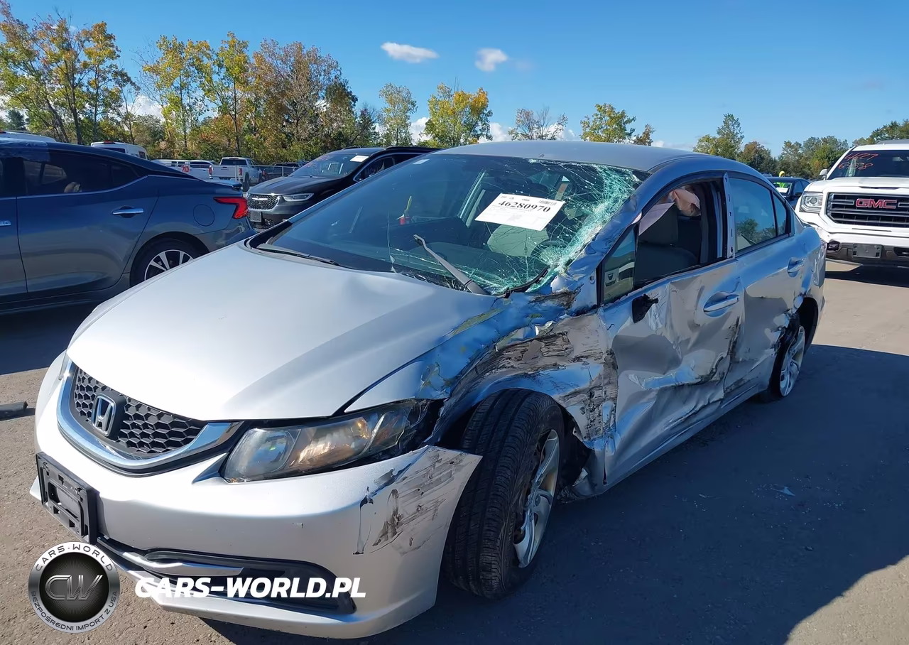 2014 Honda Civic Lx VIN:2HGFB2F55EH547451 - 6