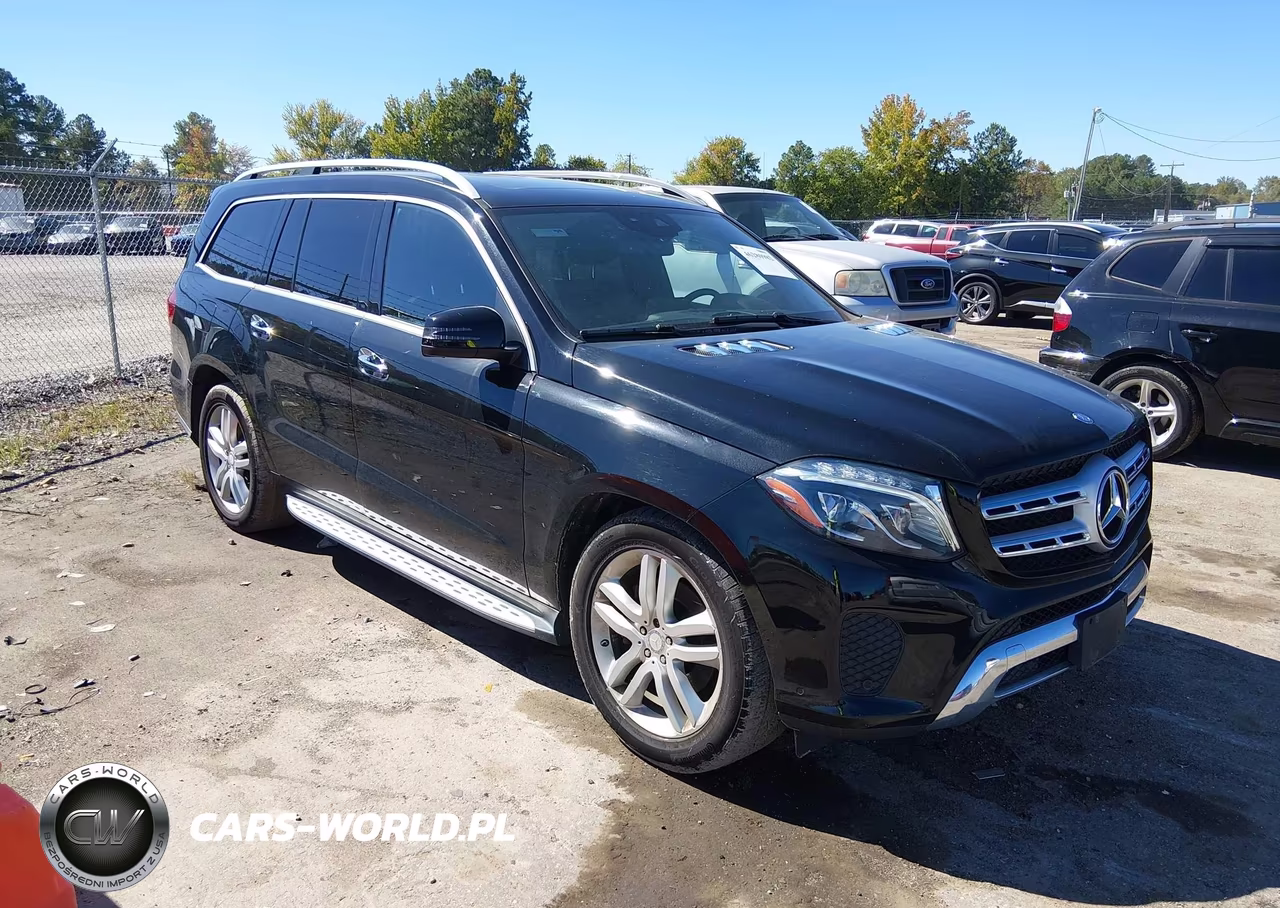 2017 Mercedes-Benz Gls 450 4Matic VIN:4JGDF6EE2HA815955 - 1