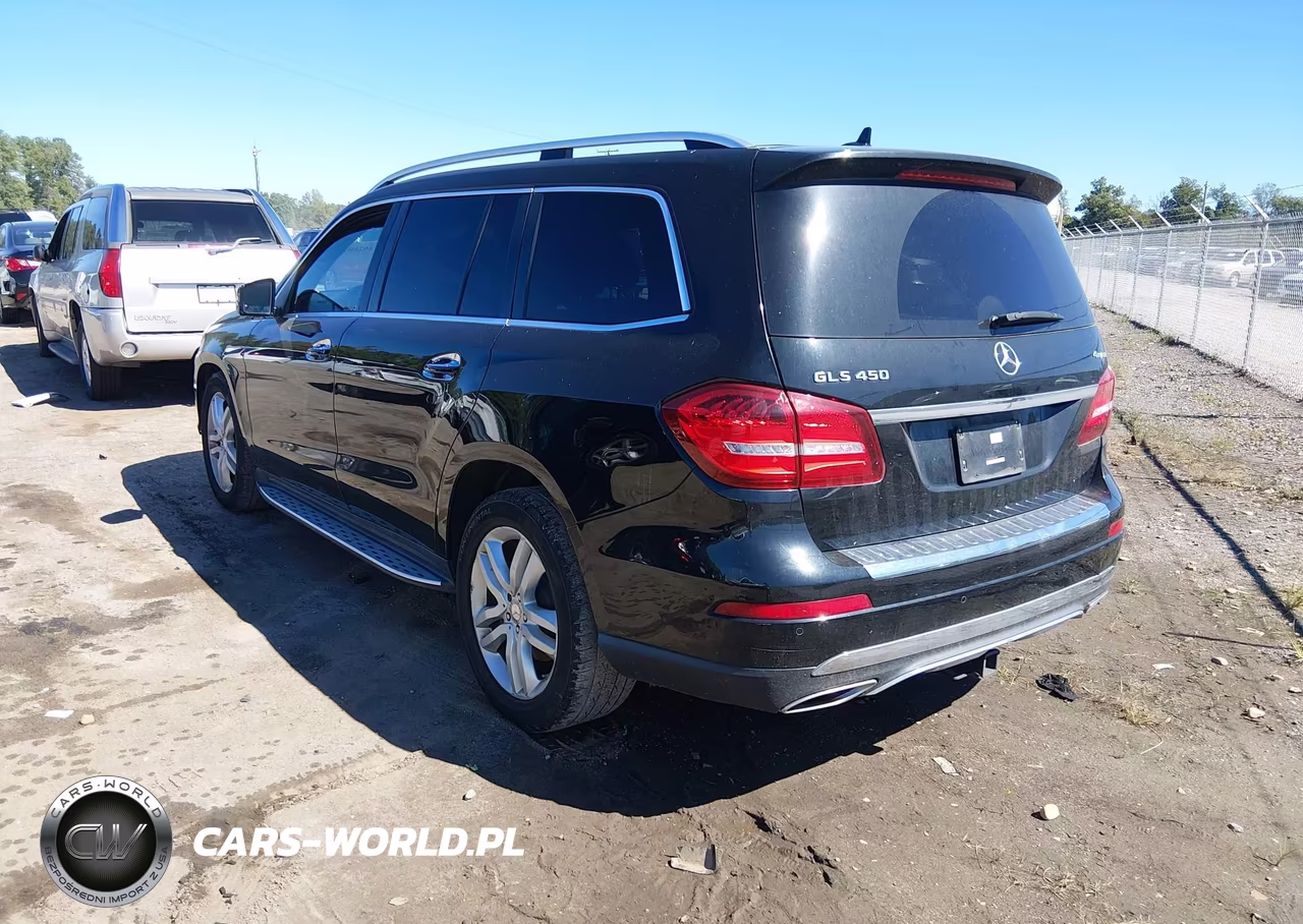 2017 Mercedes-Benz Gls 450 4Matic VIN:4JGDF6EE2HA815955 - 3