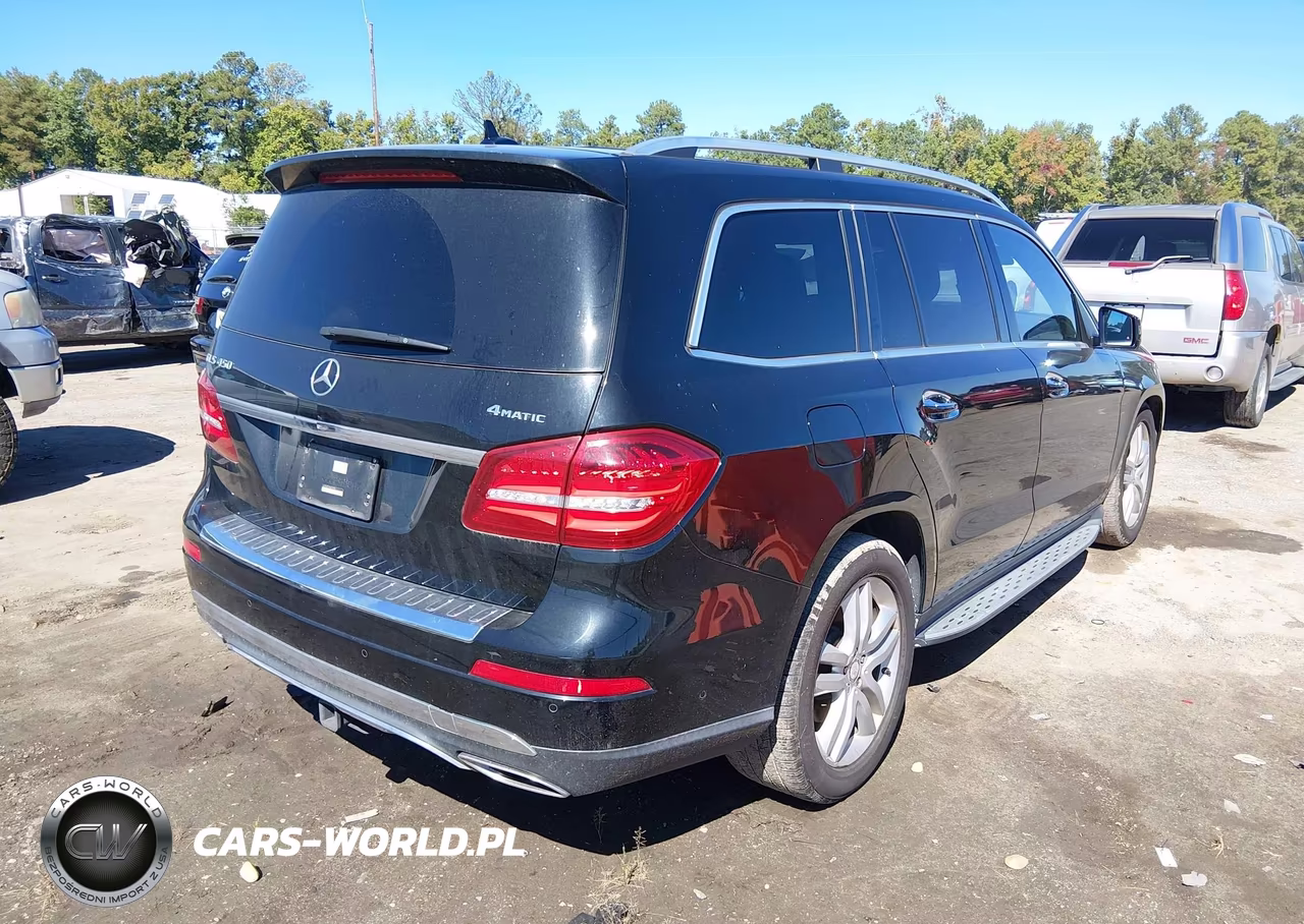 2017 Mercedes-Benz Gls 450 4Matic VIN:4JGDF6EE2HA815955 - 4