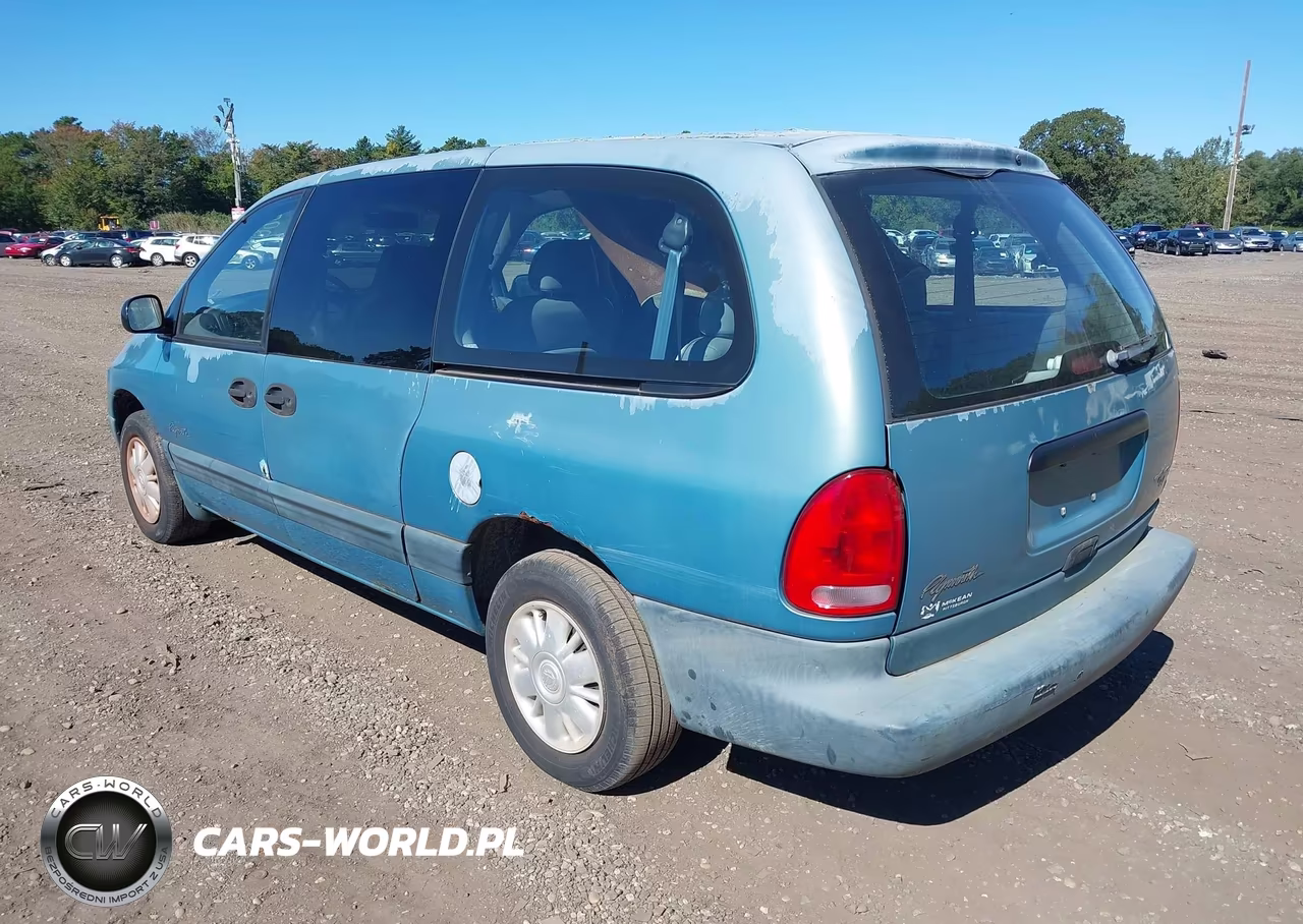 1998 Plymouth Grand Voyager Se VIN:1P4GP44GXWB596879 - 3