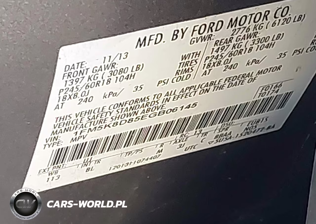 2014 Ford Explorer Xlt VIN:1FM5K8D85EGB06145 - 9