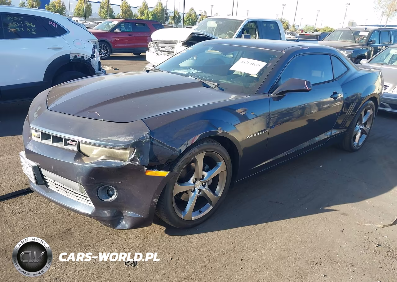 2014 Chevrolet Camaro 2Lt VIN:2G1FC1E34E9219513 - 2