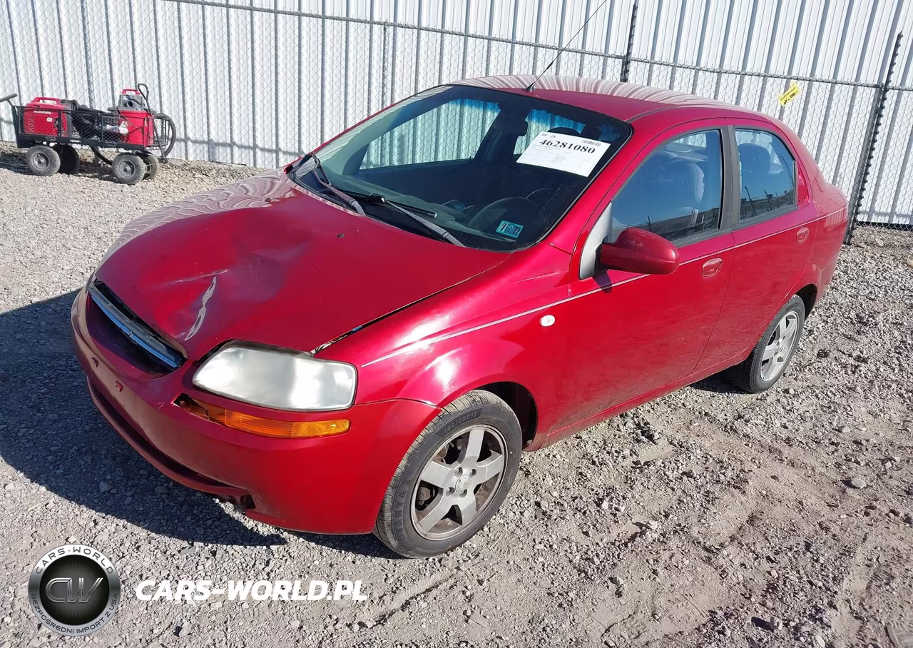 2006 Chevrolet Aveo Lt VIN:KL1TG56616B602489 - 2