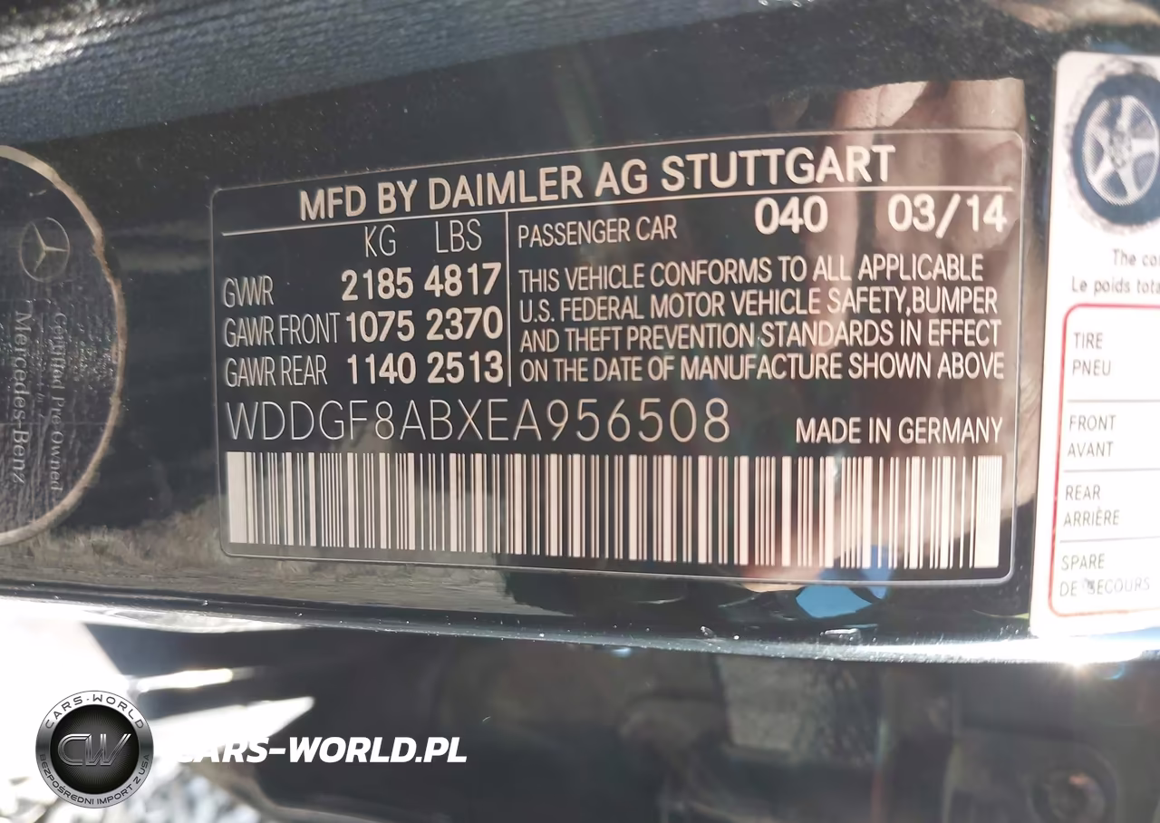 2014 Mercedes-Benz C 300 Sport 4Matic VIN:WDDGF8ABXEA956508 - 9