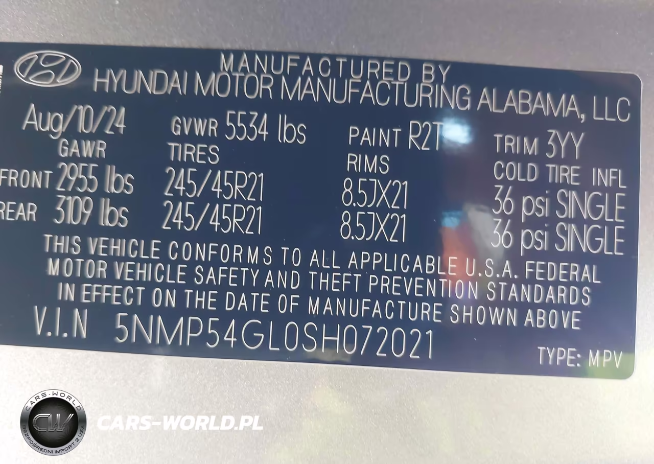 2025 Hyundai Santa Fe Calligraphy VIN:5NMP54GL0SH072021 - 9