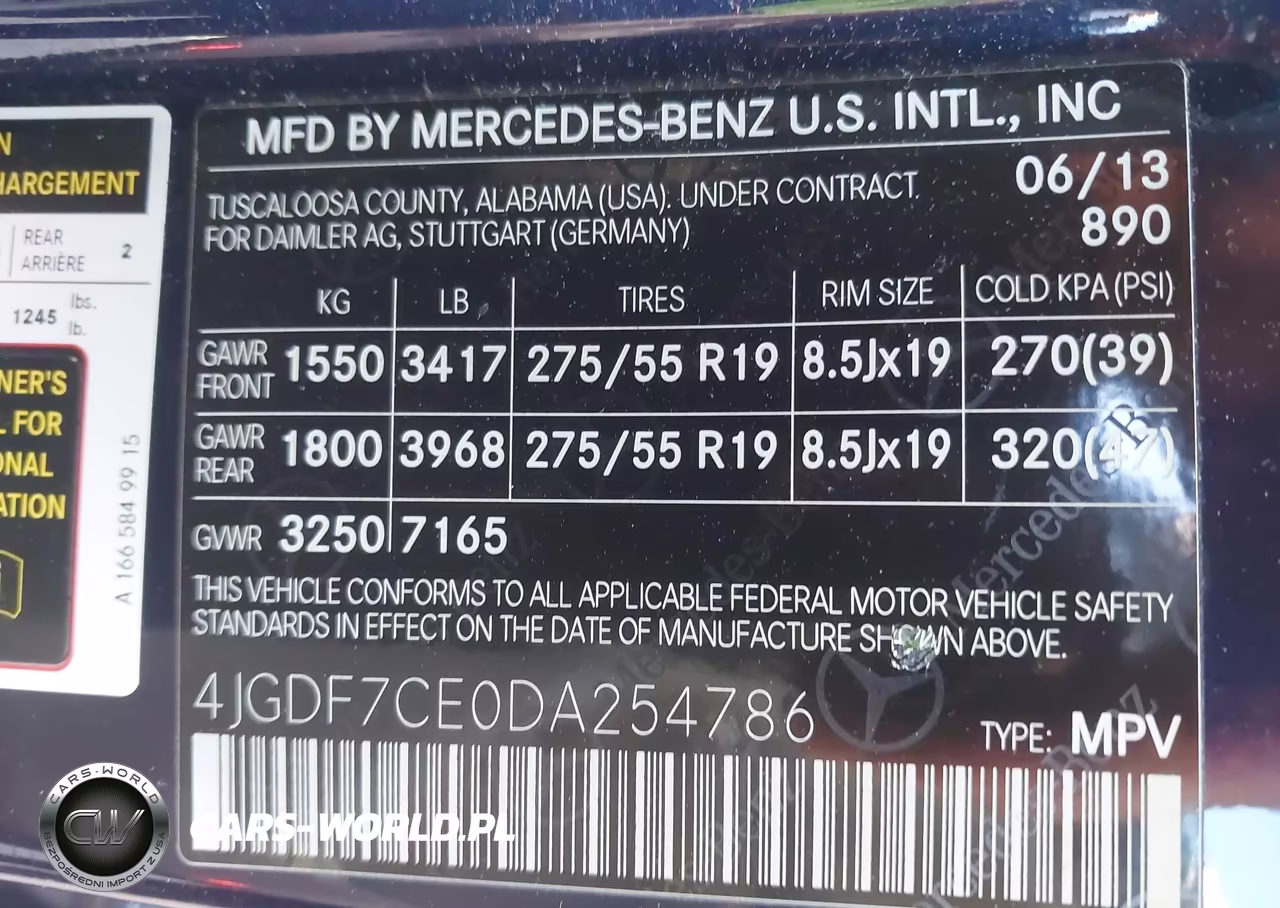 2013 Mercedes-Benz Gl 450 4Matic VIN:4JGDF7CE0DA254786 - 9