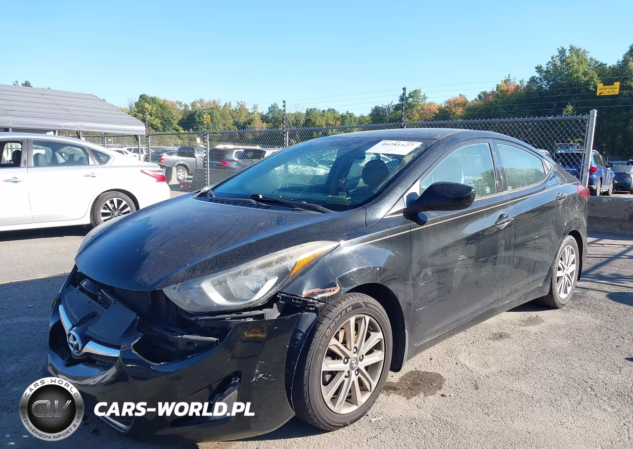2015 Hyundai Elantra Se VIN:5NPDH4AE4FH590193 - 2