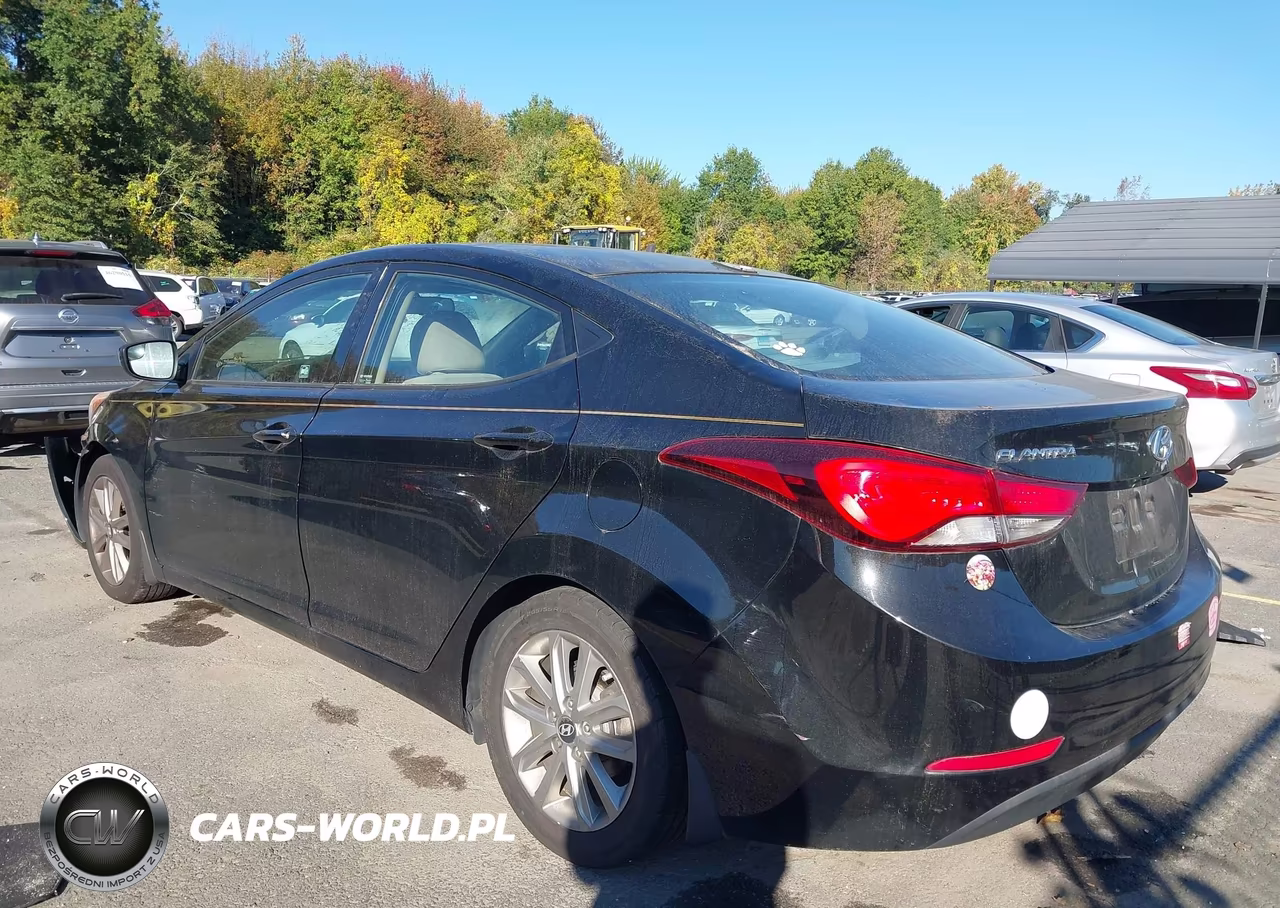 2015 Hyundai Elantra Se VIN:5NPDH4AE4FH590193 - 3