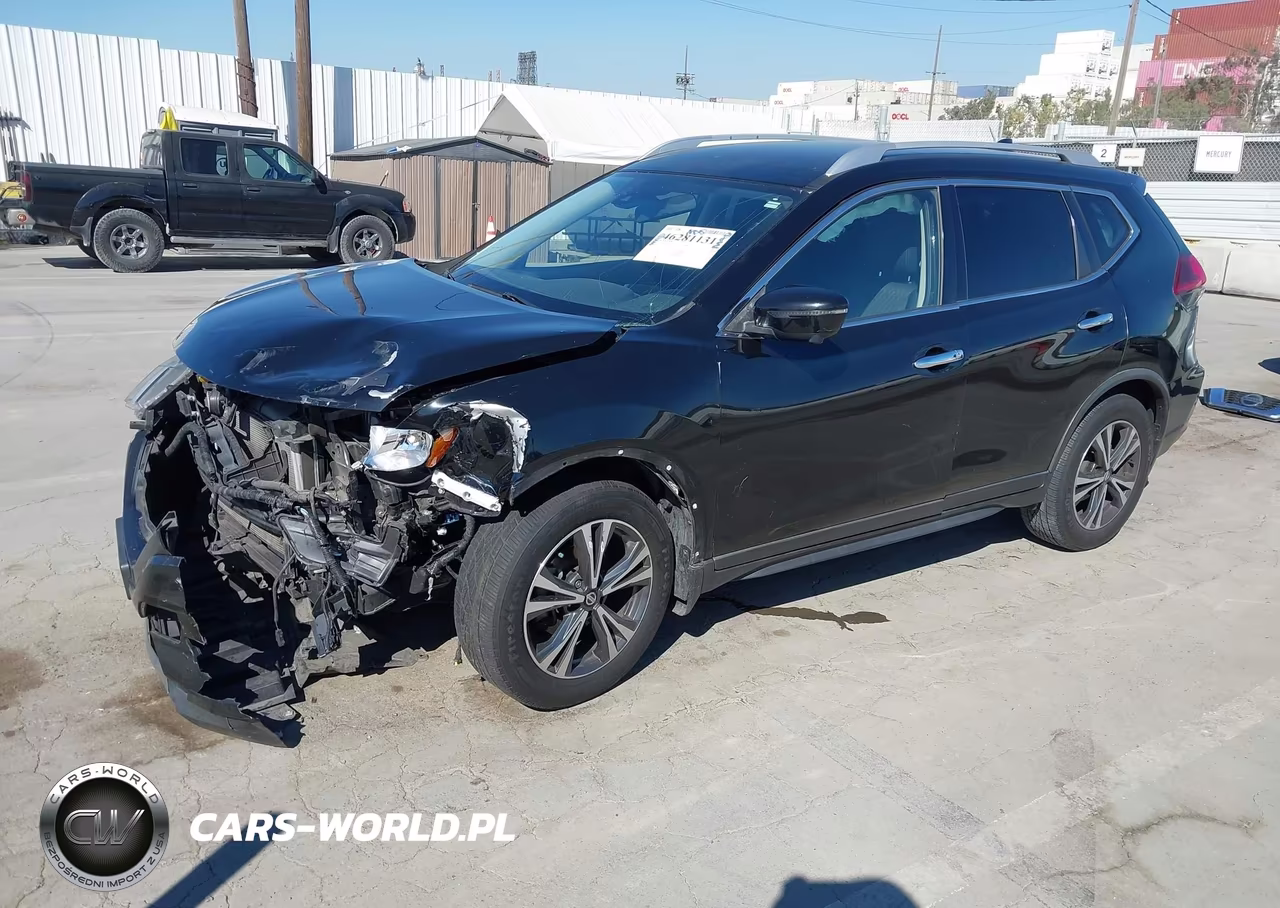 2019 Nissan Rogue Sv VIN:JN8AT2MT1KW256390 - 2