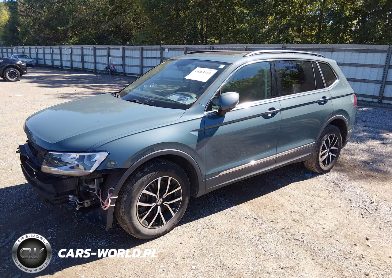 2021 Volkswagen Tiguan 2.0T Se-2.0T Se R-Line Black-2.0T Sel VIN:3VV2B7AX0MM023600 - 2