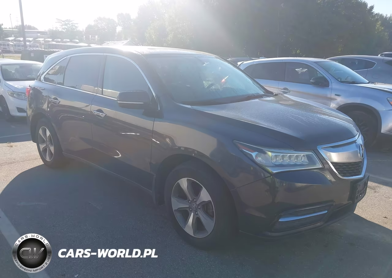 2016 Acura Mdx Acurawatch Plus Package