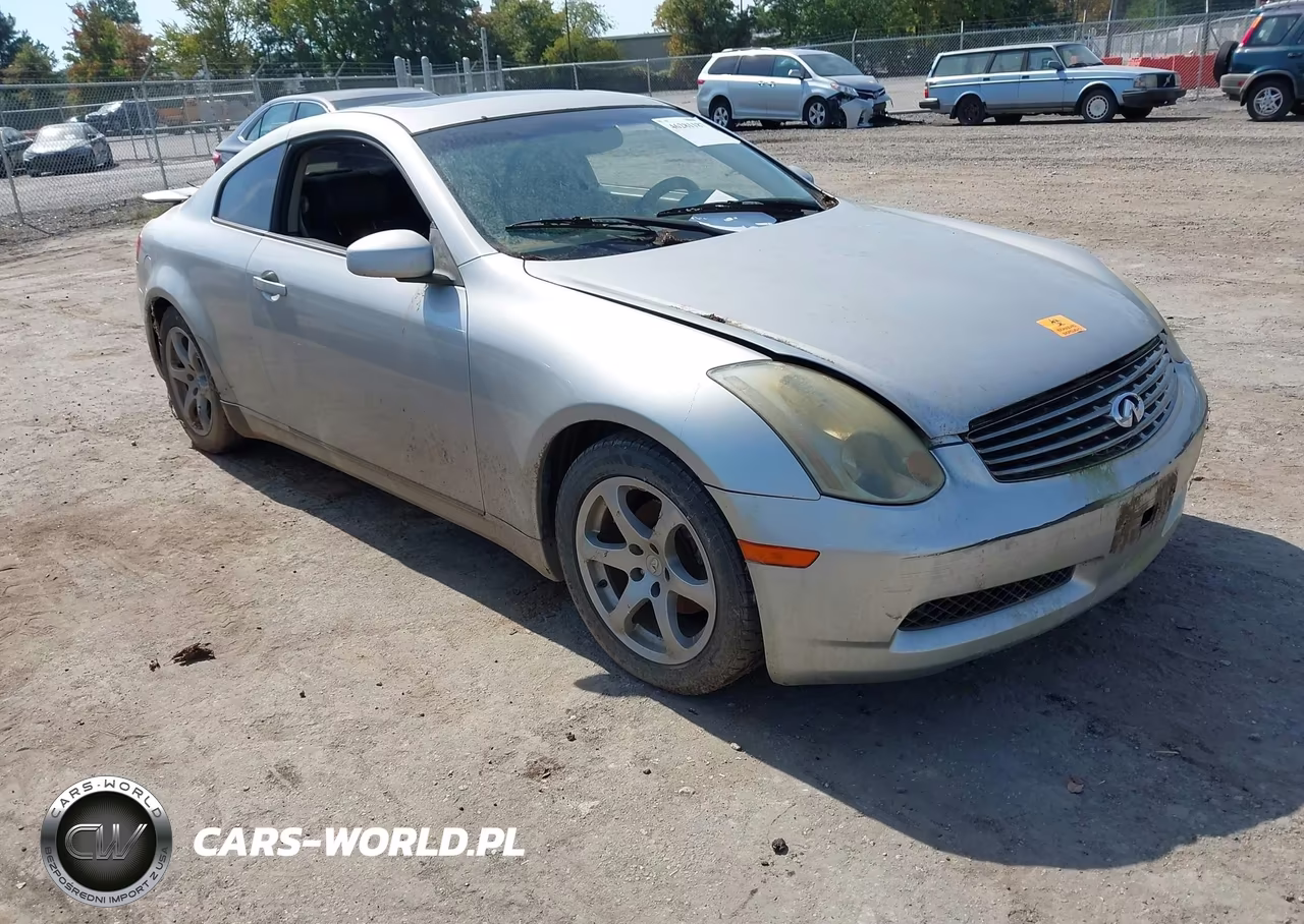 2003 Infiniti G35 Base W-Leather VIN:JNKCV54E53M206119 - 1