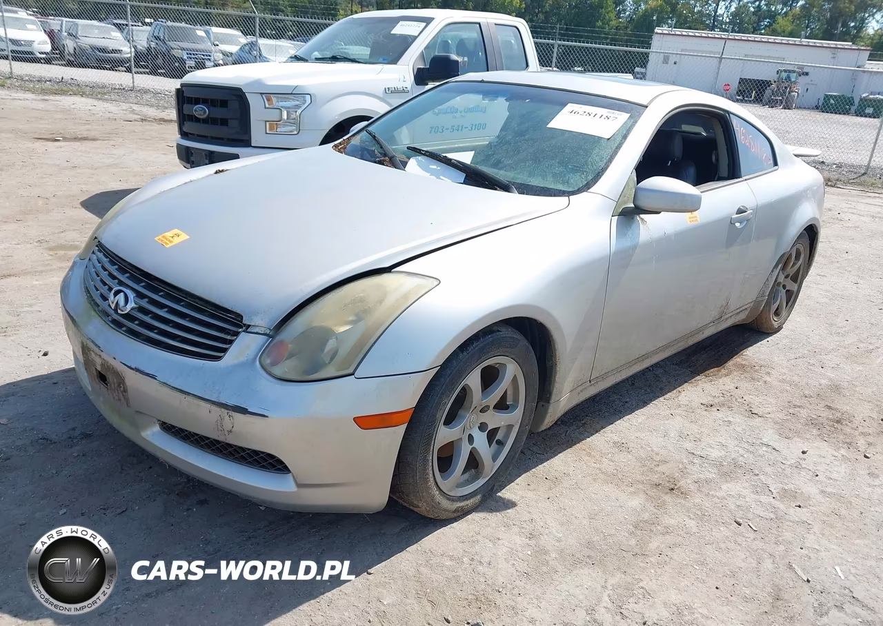 2003 Infiniti G35 Base W-Leather VIN:JNKCV54E53M206119 - 2