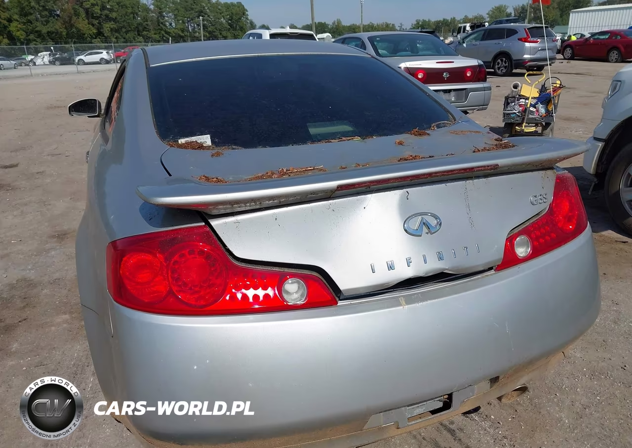 2003 Infiniti G35 Base W-Leather VIN:JNKCV54E53M206119 - 6