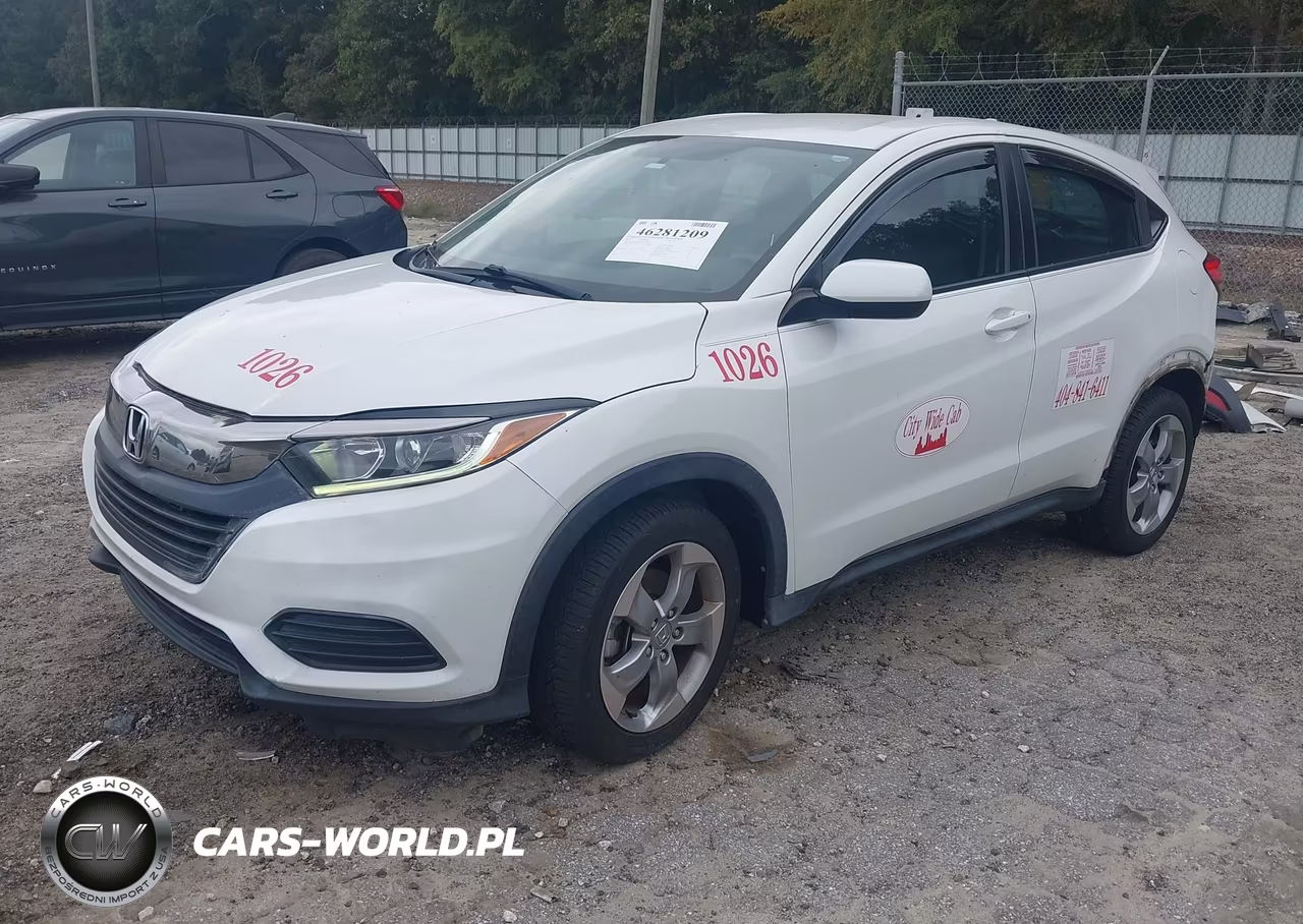 2021 Honda Hr-V 2Wd Lx VIN:3CZRU5H39MM700510 - 2