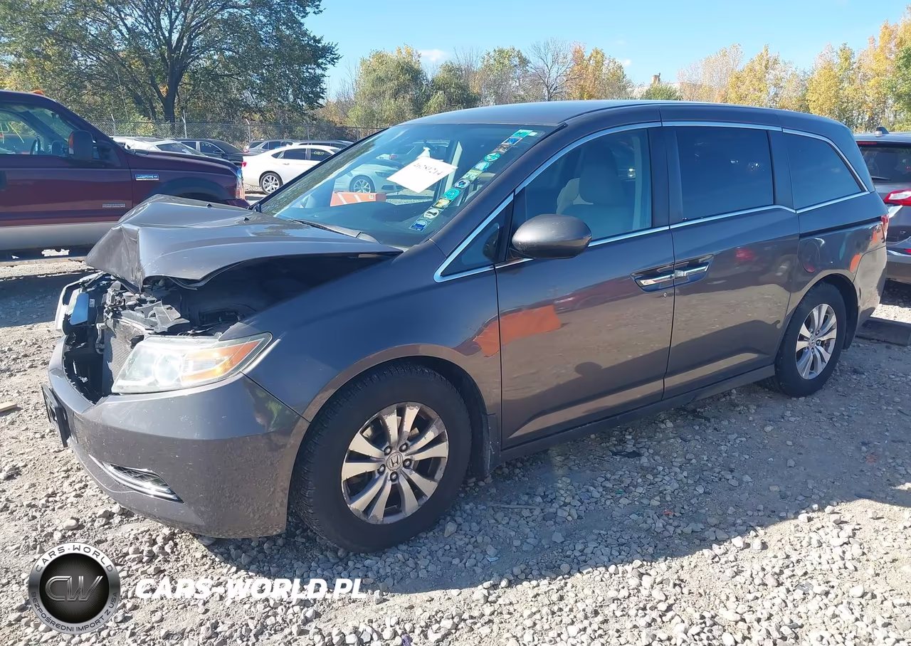 2016 Honda Odyssey Ex VIN:5FNRL5H41GB043387 - 2