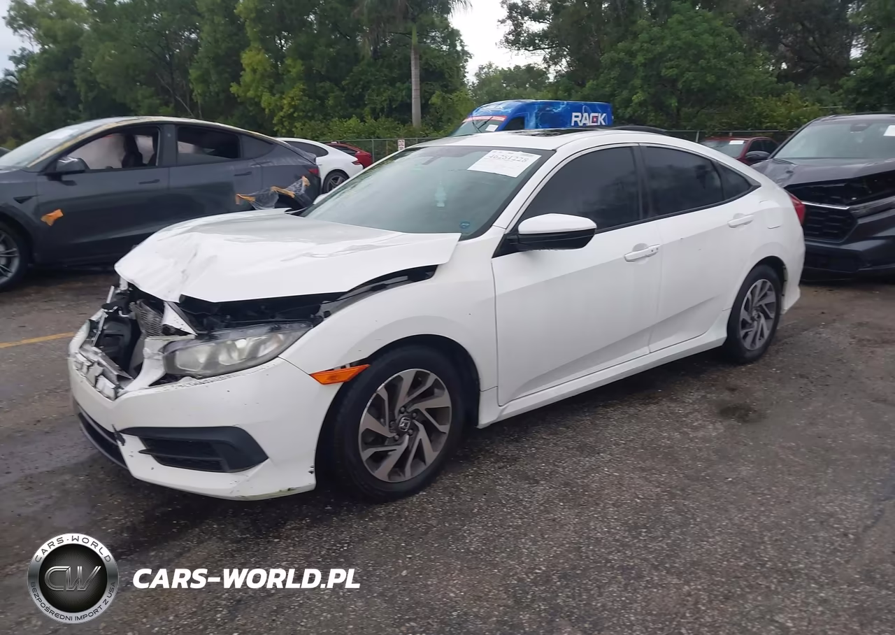 2018 Honda Civic Ex VIN:19XFC2F75JE035708 - 2
