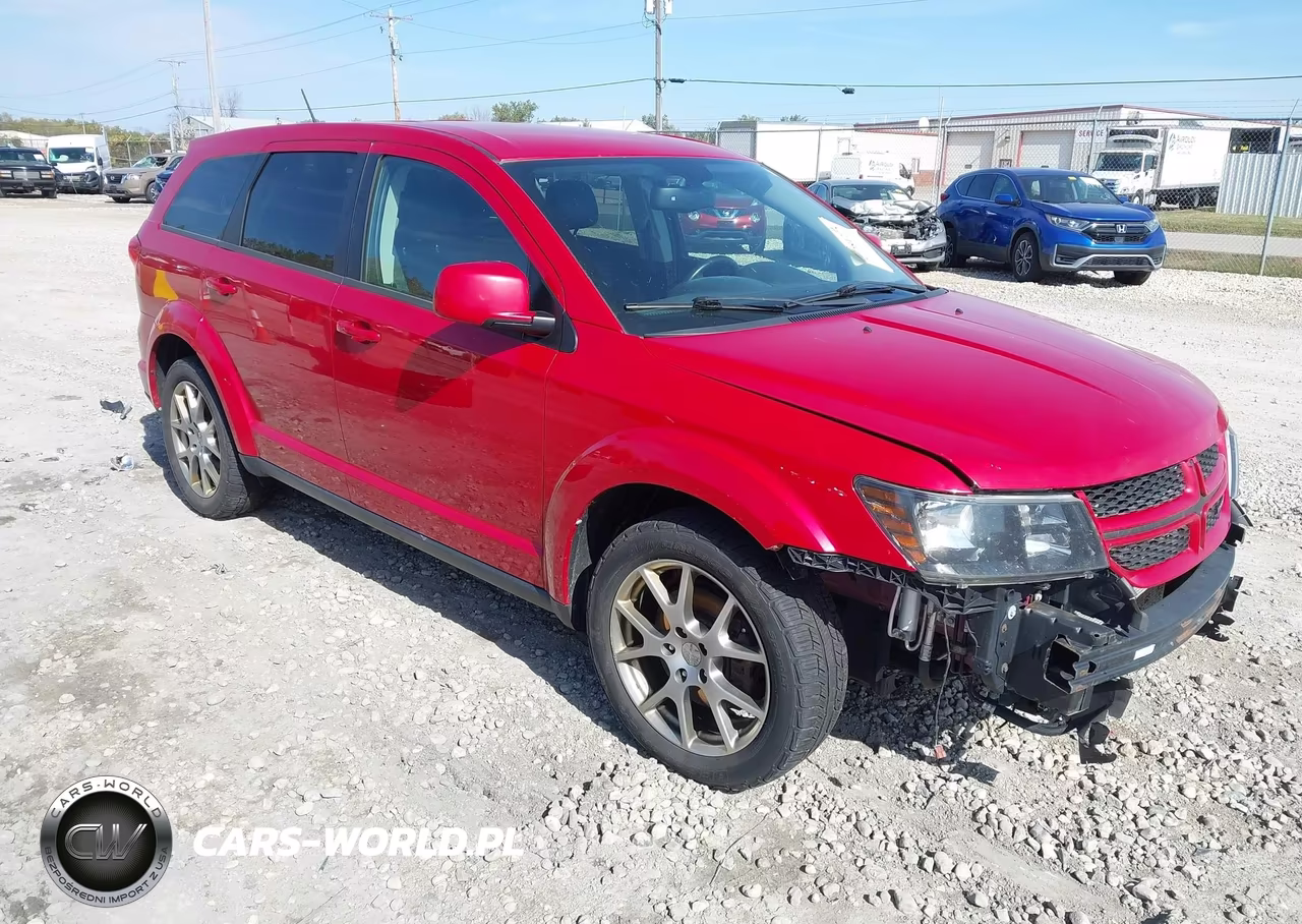 2017 Dodge Journey Gt Awd VIN:3C4PDDEG9HT587913 - 1