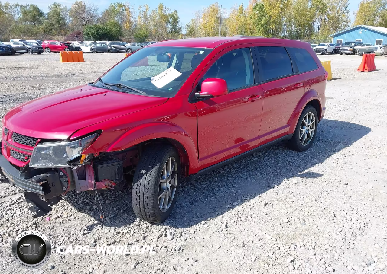 2017 Dodge Journey Gt Awd VIN:3C4PDDEG9HT587913 - 2