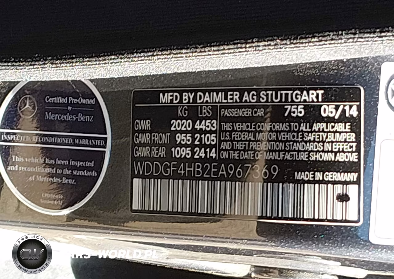 2014 Mercedes-Benz C 250 Sport VIN:WDDGF4HB2EA967369 - 9
