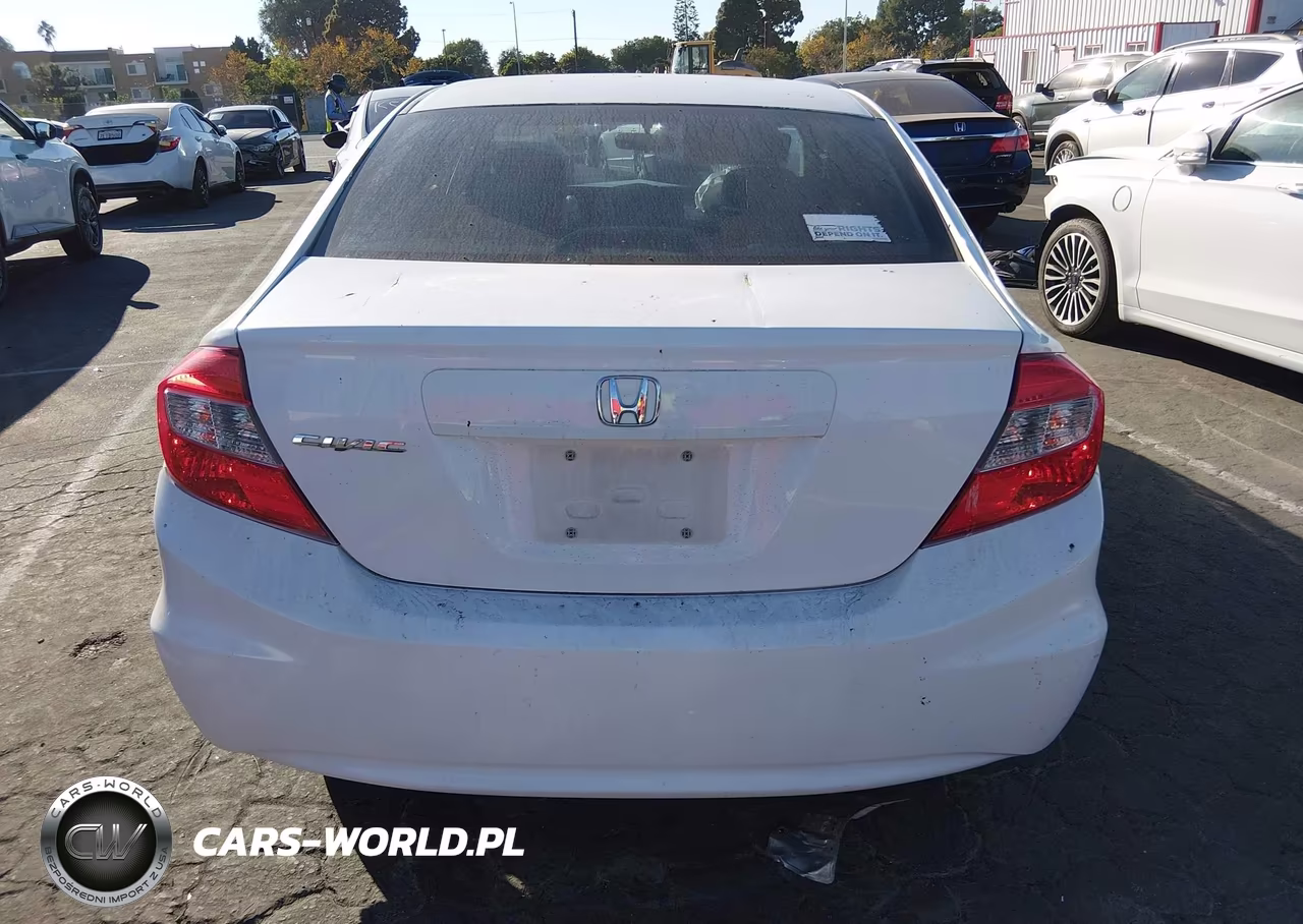 2012 Honda Civic Lx VIN:19XFB2F58CE376380 - 16