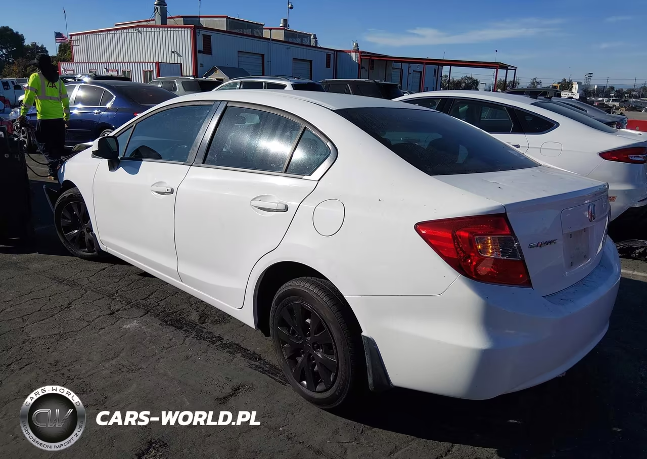 2012 Honda Civic Lx VIN:19XFB2F58CE376380 - 3
