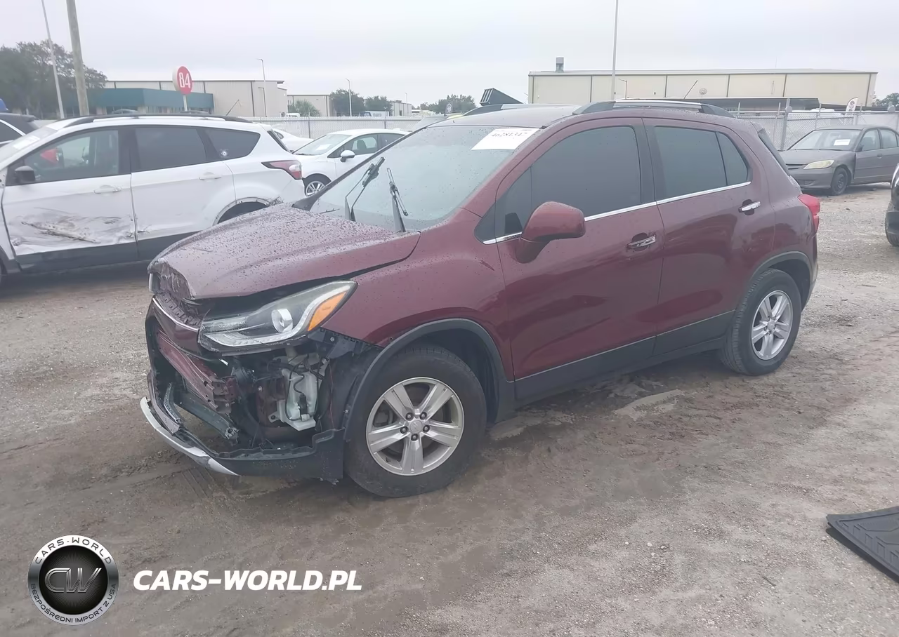 2017 Chevrolet Trax Lt VIN:3GNCJLSBXHL253195 - 2
