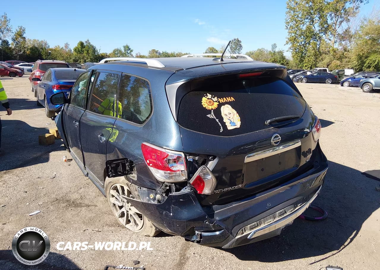 2013 Nissan Pathfinder Platinum-S-Sl-Sv VIN:5N1AR2MM1DC606538 - 3