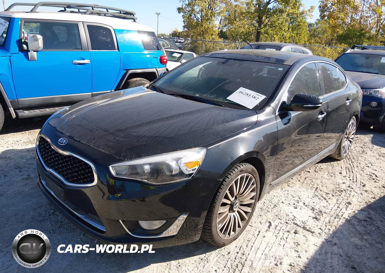 2014 Kia Cadenza Premium VIN:KNALN4D71E5123066 - 2