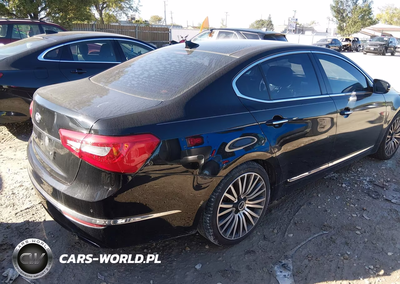 2014 Kia Cadenza Premium VIN:KNALN4D71E5123066 - 4