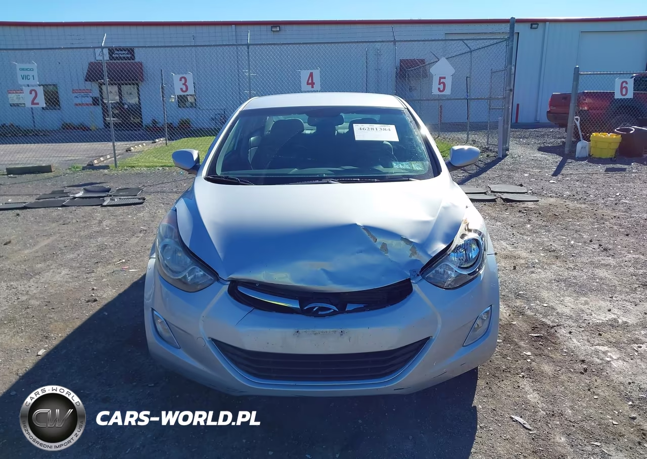 2012 Hyundai Elantra Gls VIN:5NPDH4AE1CH065605 - 12