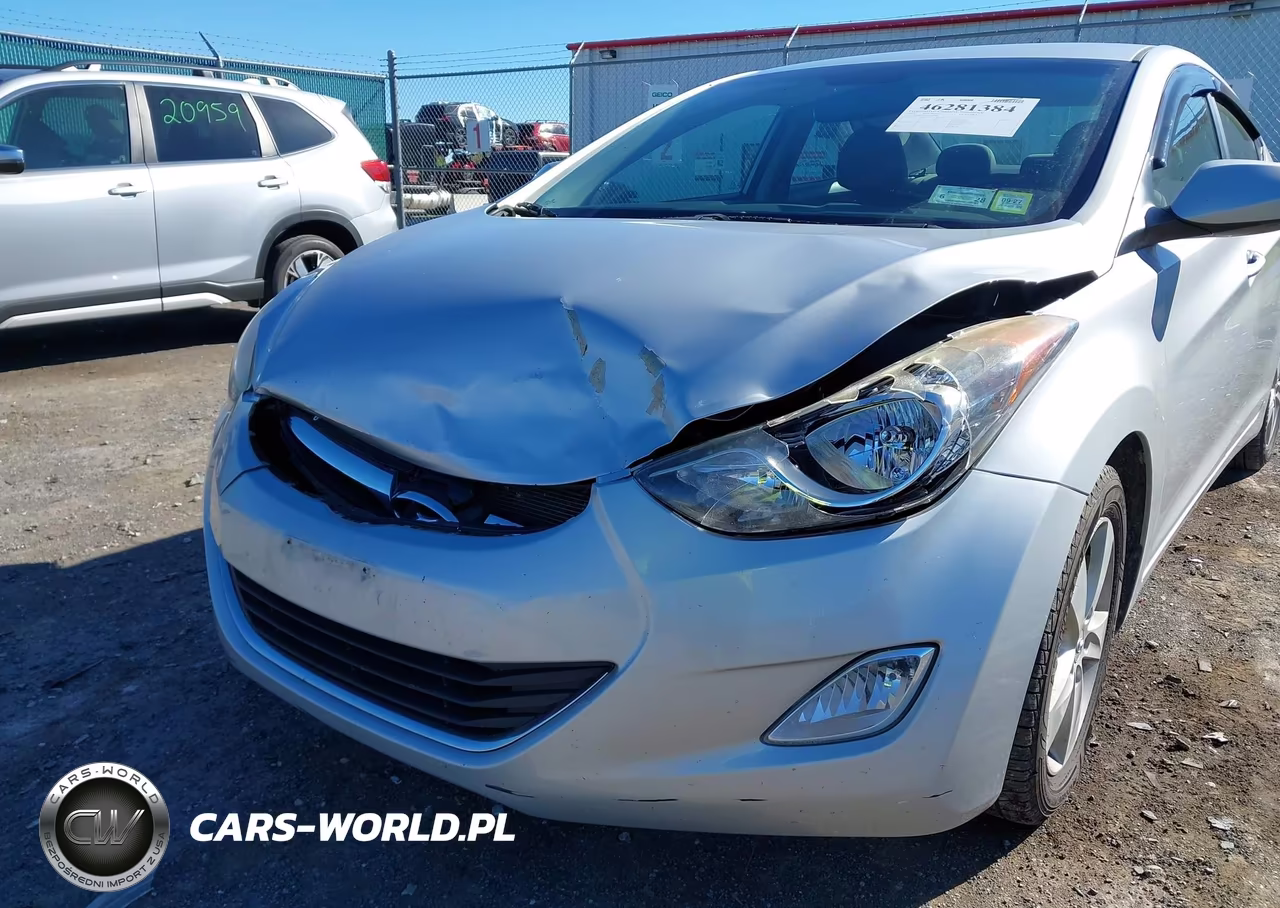 2012 Hyundai Elantra Gls VIN:5NPDH4AE1CH065605 - 6